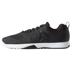 Buty Crossfit Męskie Reebok CrossFit Nano 6.0 Covert Czarne/Białe PL 20QMPRE